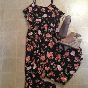 Floral jumpsuit